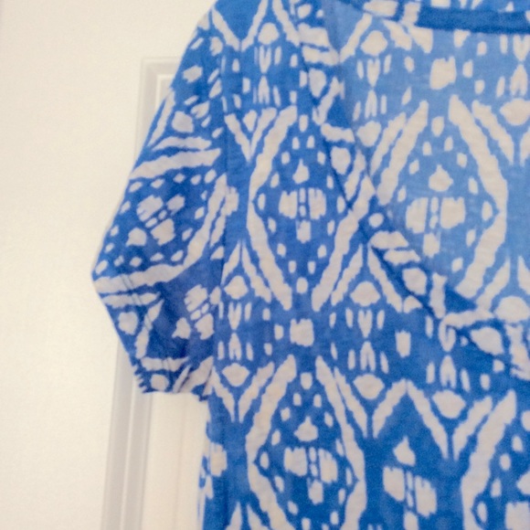 J.Crew Ikat Print Tee Shirt Dress - Picture 5 of 6
